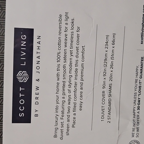 Scott Living Queen Duvet Set - Picture 3 of 4